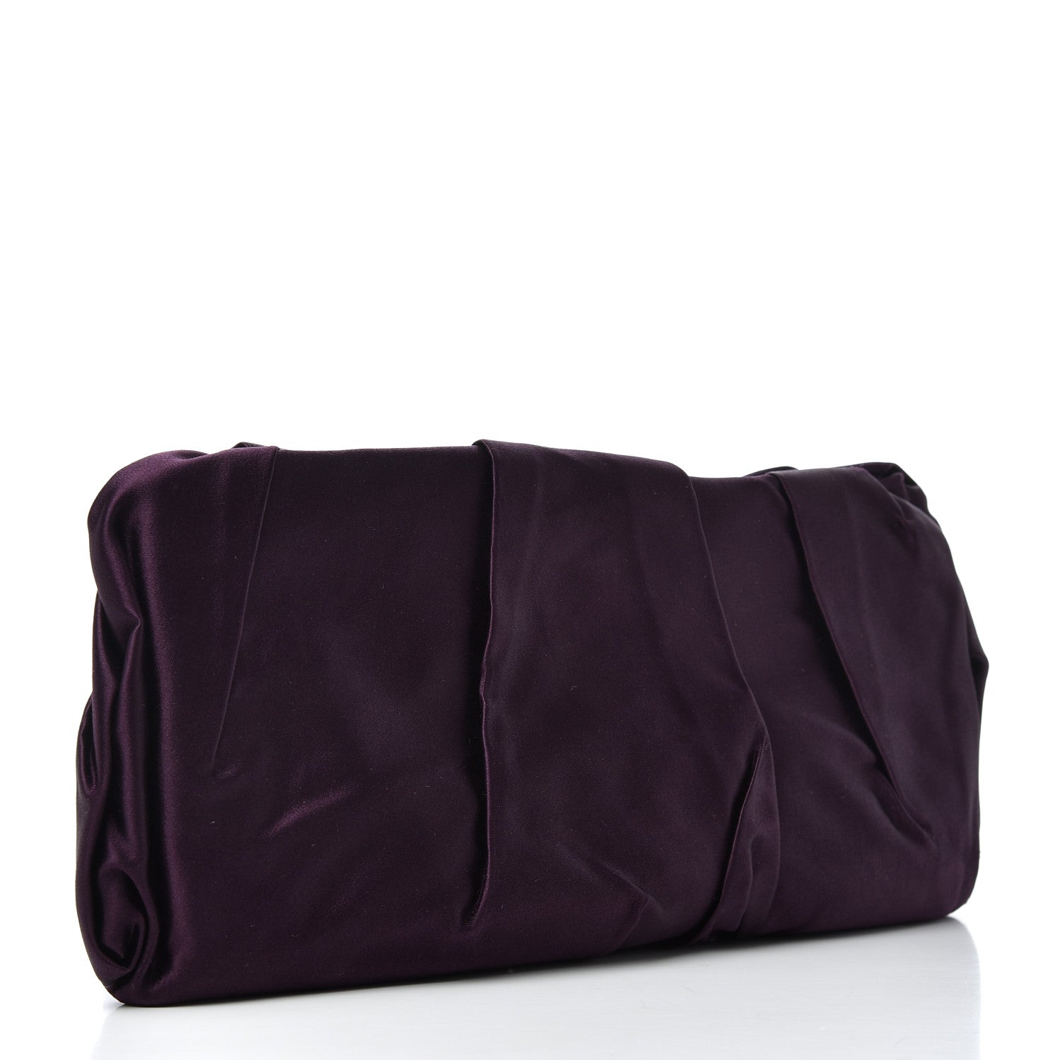 Prada Satin Clutch Indaco 3 of 6