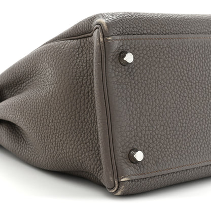 Hermes Togo Kelly Retourne 35 Etain 9 of 13