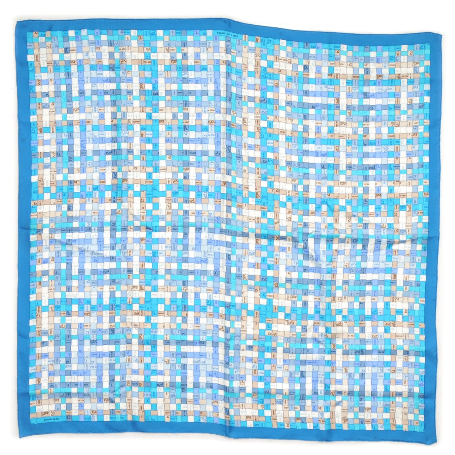 Hermes Silk Bolduc Au Carre Scarf 90 2 of 8