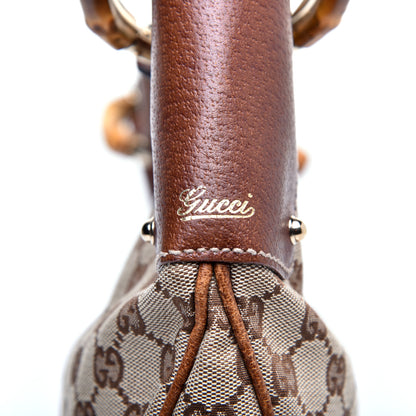 Gucci Monogram Bamboo Ring Hobo Brown 11 of 11