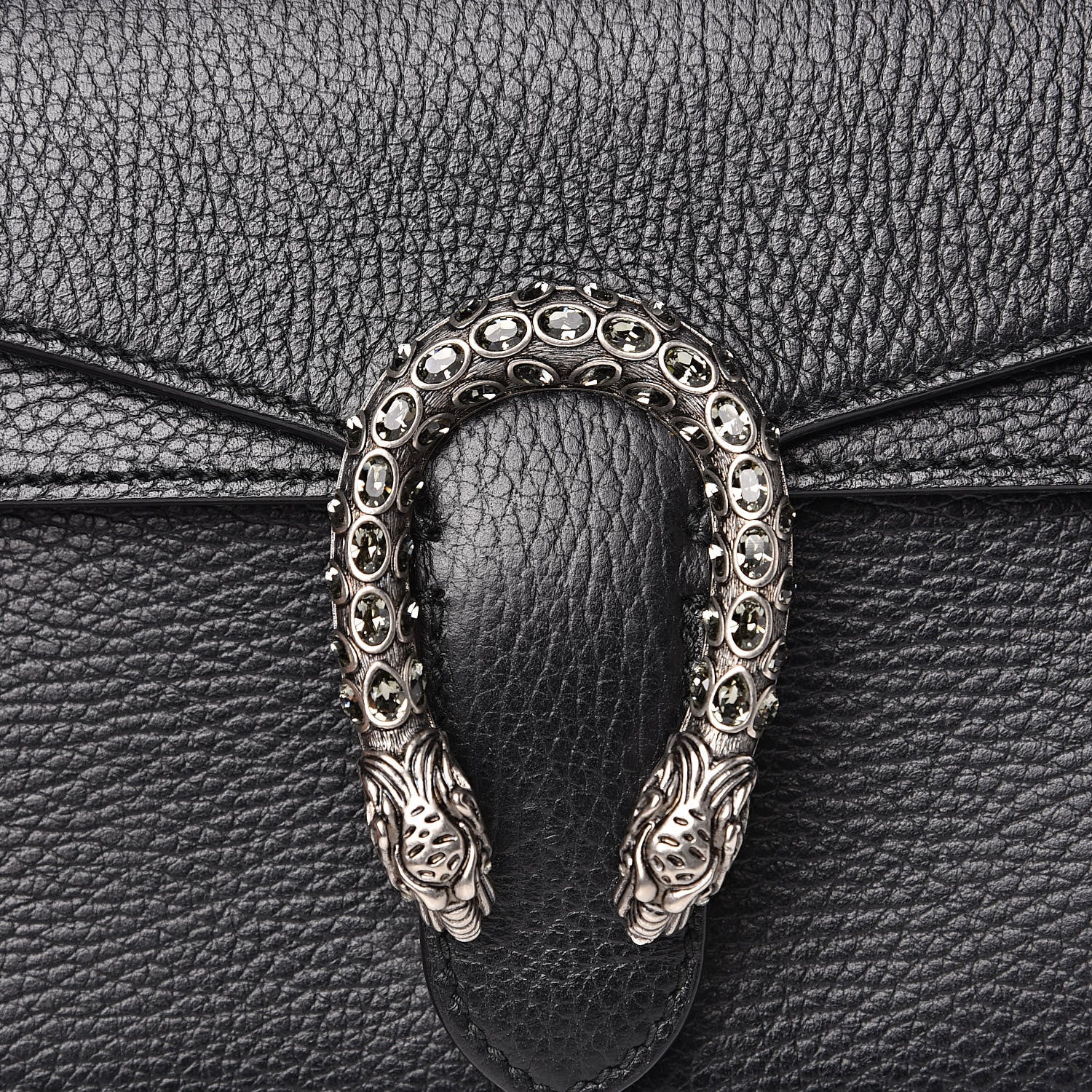 Gucci Calfskin Mini Dionysus Shoulder Bag Black 12 of 13