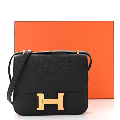 Hermes Epsom Constance 18 Black 11 of 11