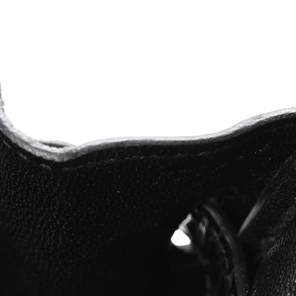 Hermes Matte Alligator Birkin 30 Black 7 of 10
