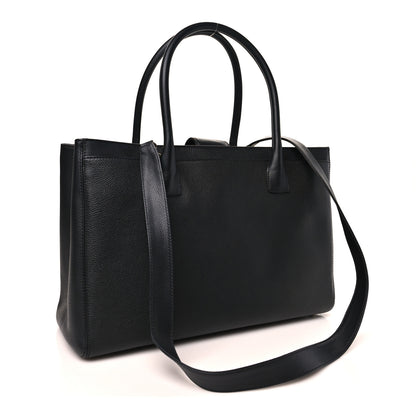 Chanel Calfskin Cerf Executive Shopper Tote Black 4 of 12