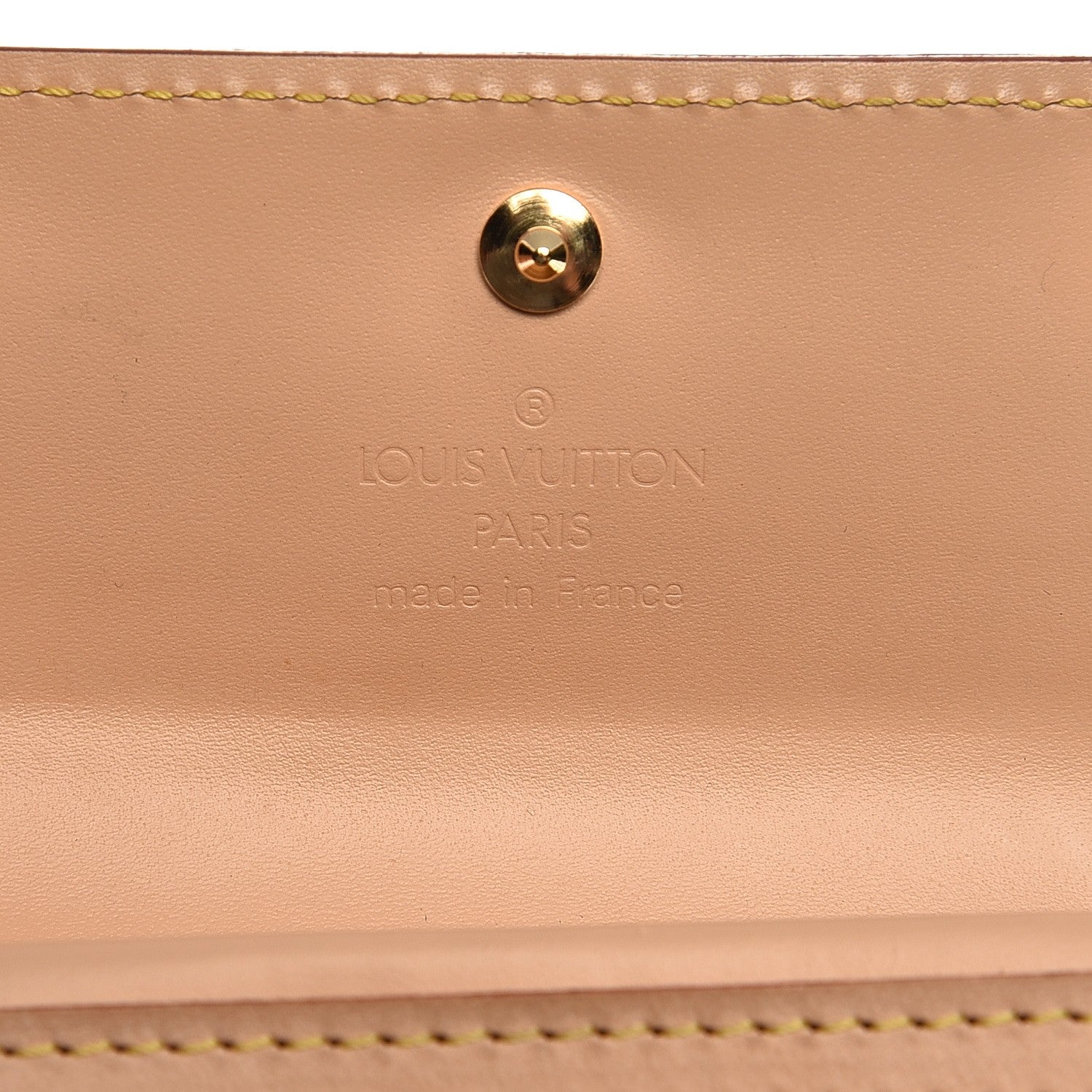 Louis Vuitton Monogram Multicolor Porte-Monnaie Plat Coin Purse Black 5 of 6