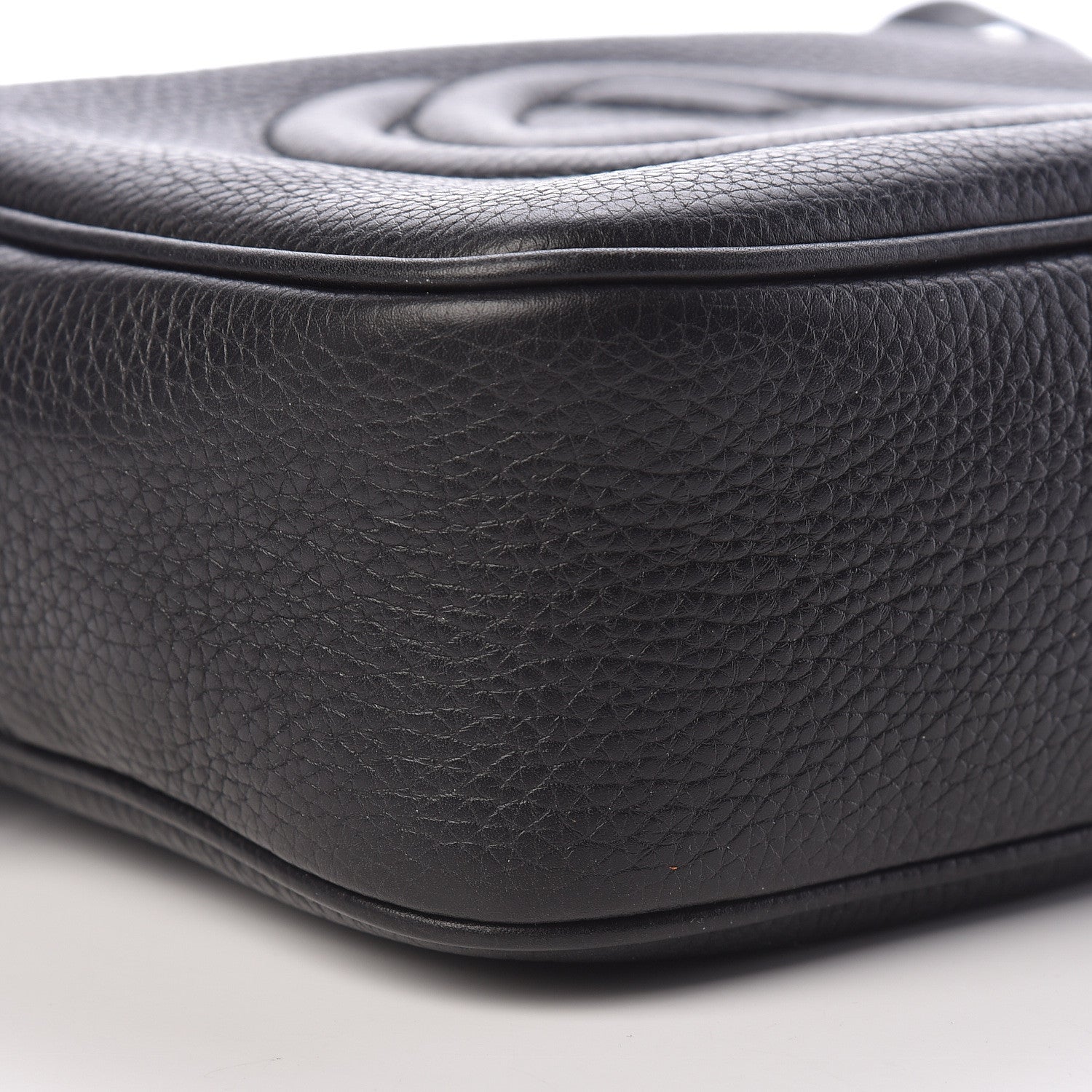 Gucci Pebbled Calfskin Small Soho Disco Bag Black 9 of 12