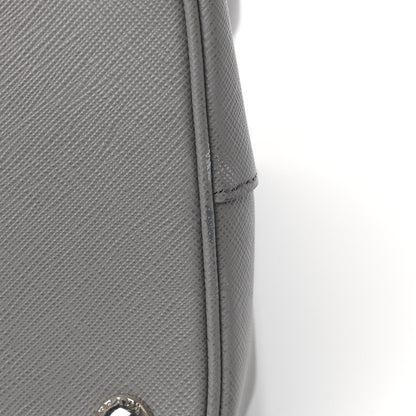 Prada Saffiano Medium Galleria Double Zip Tote Marmo 9 of 19