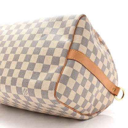 Louis Vuitton Damier Azur Speedy Bandouliere 30 10 of 12