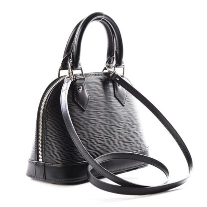 Louis Vuitton Epi Alma BB Black 2 of 10