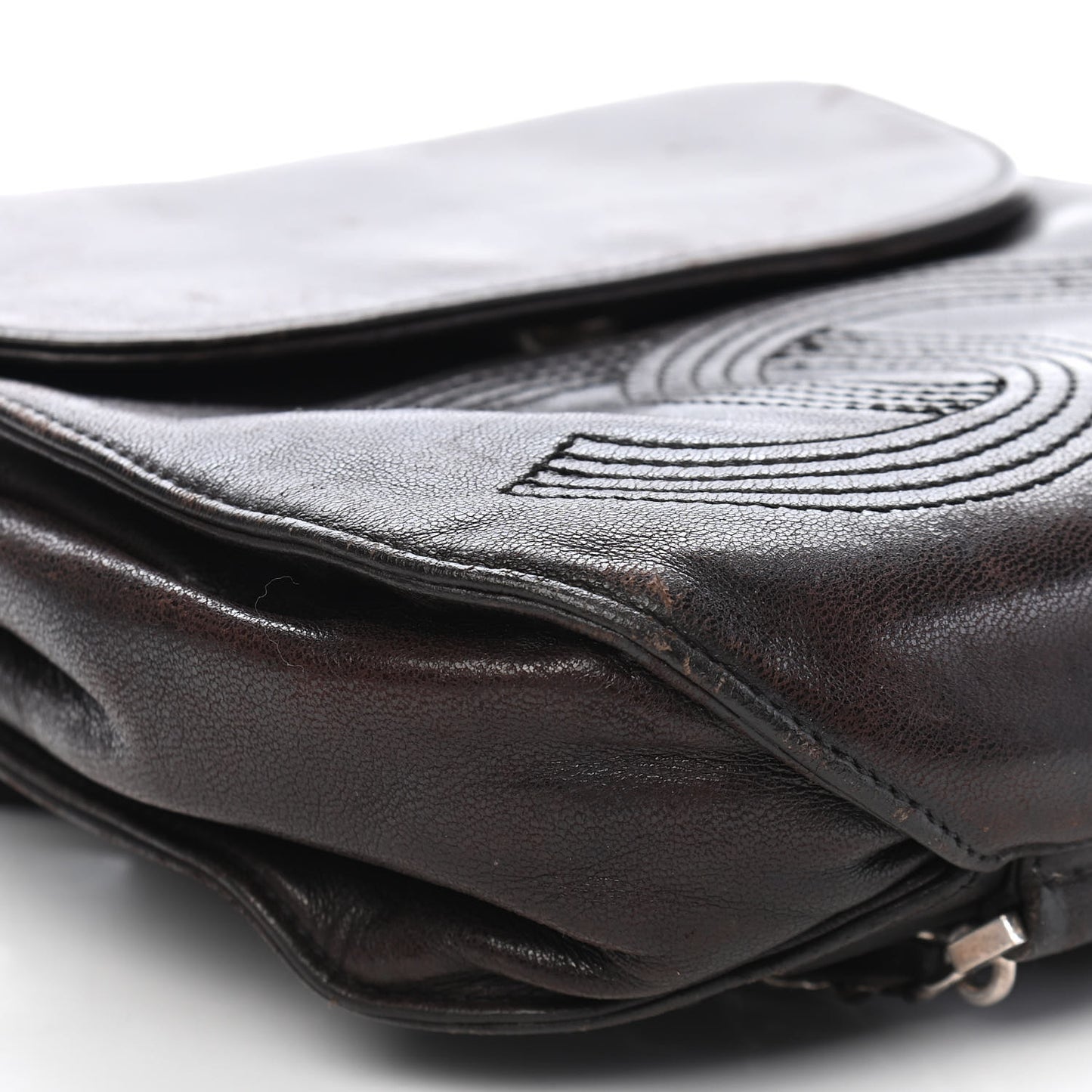 Lambskin CC Backpack Brown