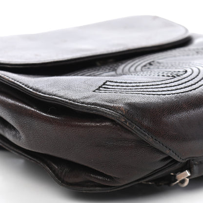 Chanel Lambskin CC Backpack Brown 7 of 8