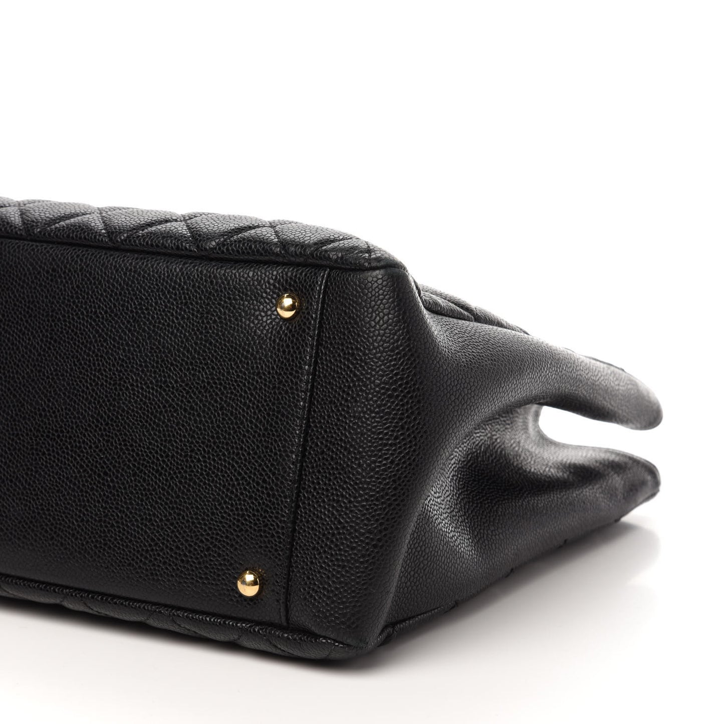 Caviar Quilted XL Grand Shopping Tote GST Black