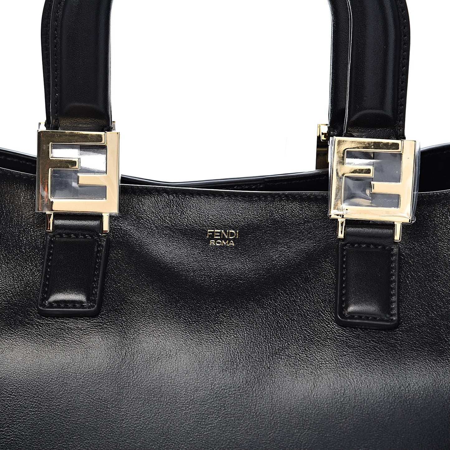 Vitello Glacier Medium FF Tote Black