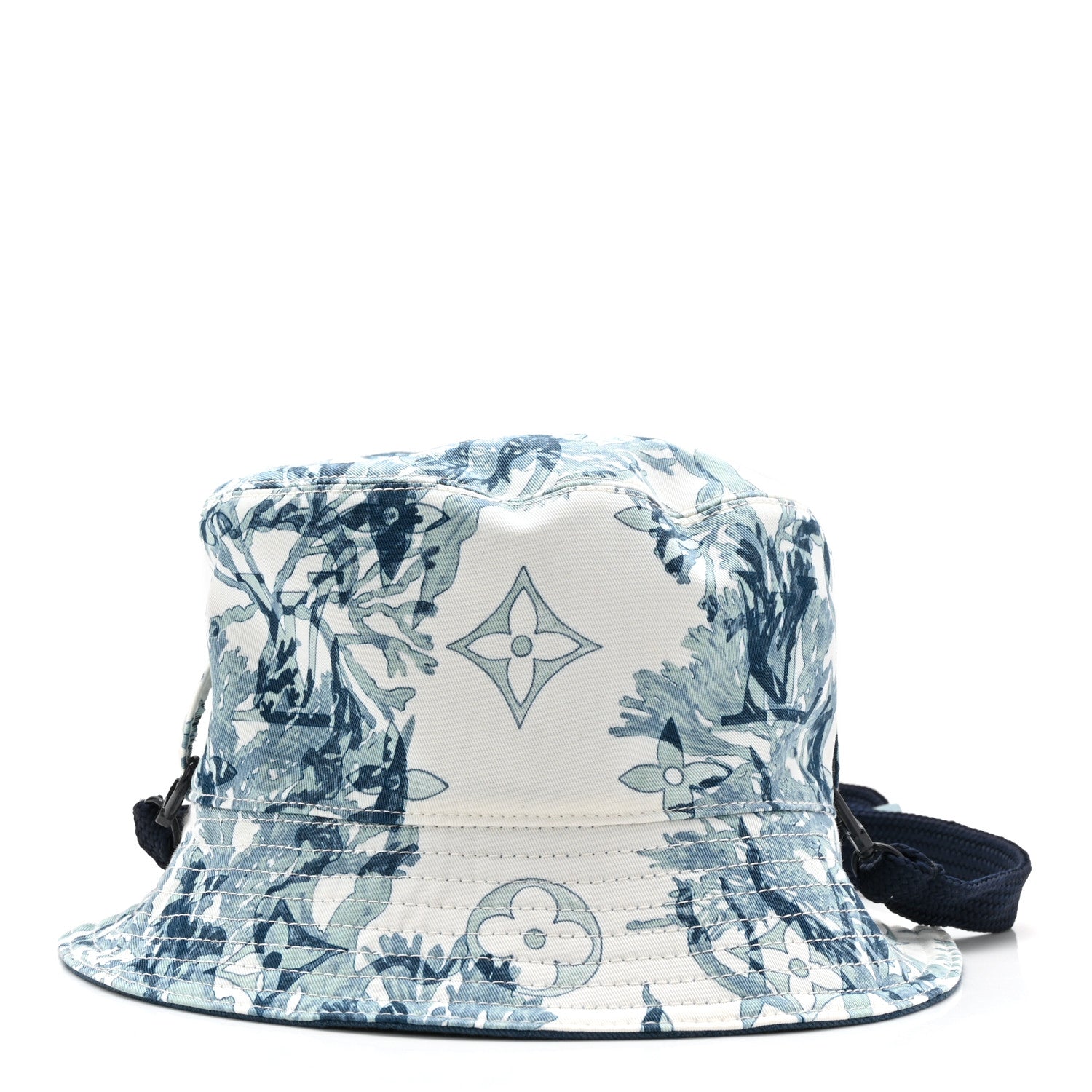 Louis Vuitton Cotton LV Play Monogram Aquagarden Reversible Bucket