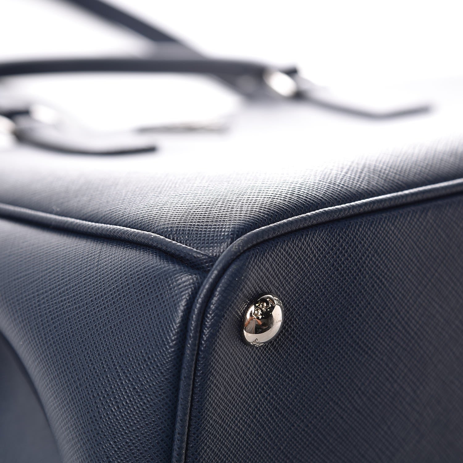 Prada Saffiano Medium Galleria Double Zip Tote Baltico 9 of 12