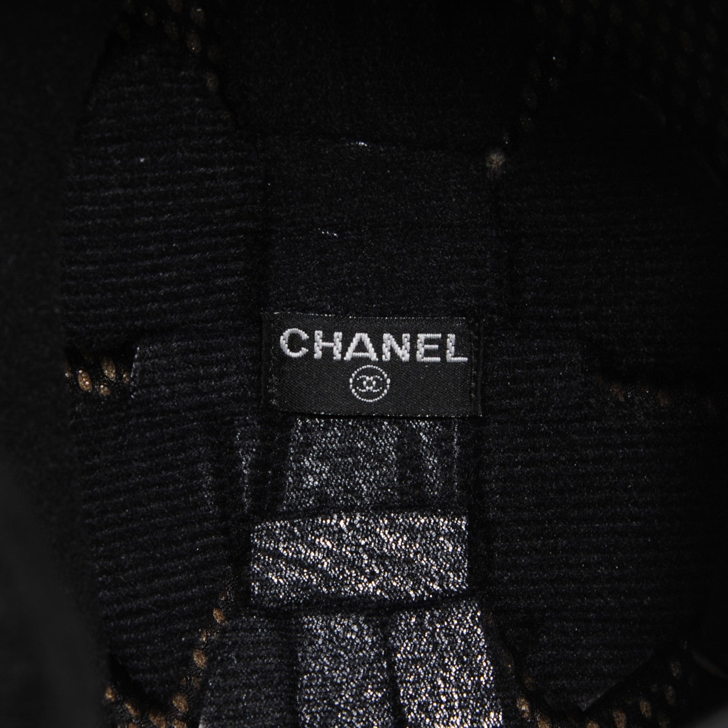 Chanel Metallic Ski Helmet Grey 5 of 9