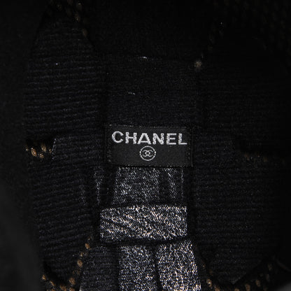 Chanel Metallic Ski Helmet Grey 5 of 9