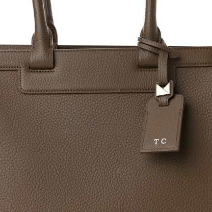 Moynat Taurillon Gex Pauline Tote Tourterelle 7 of 9