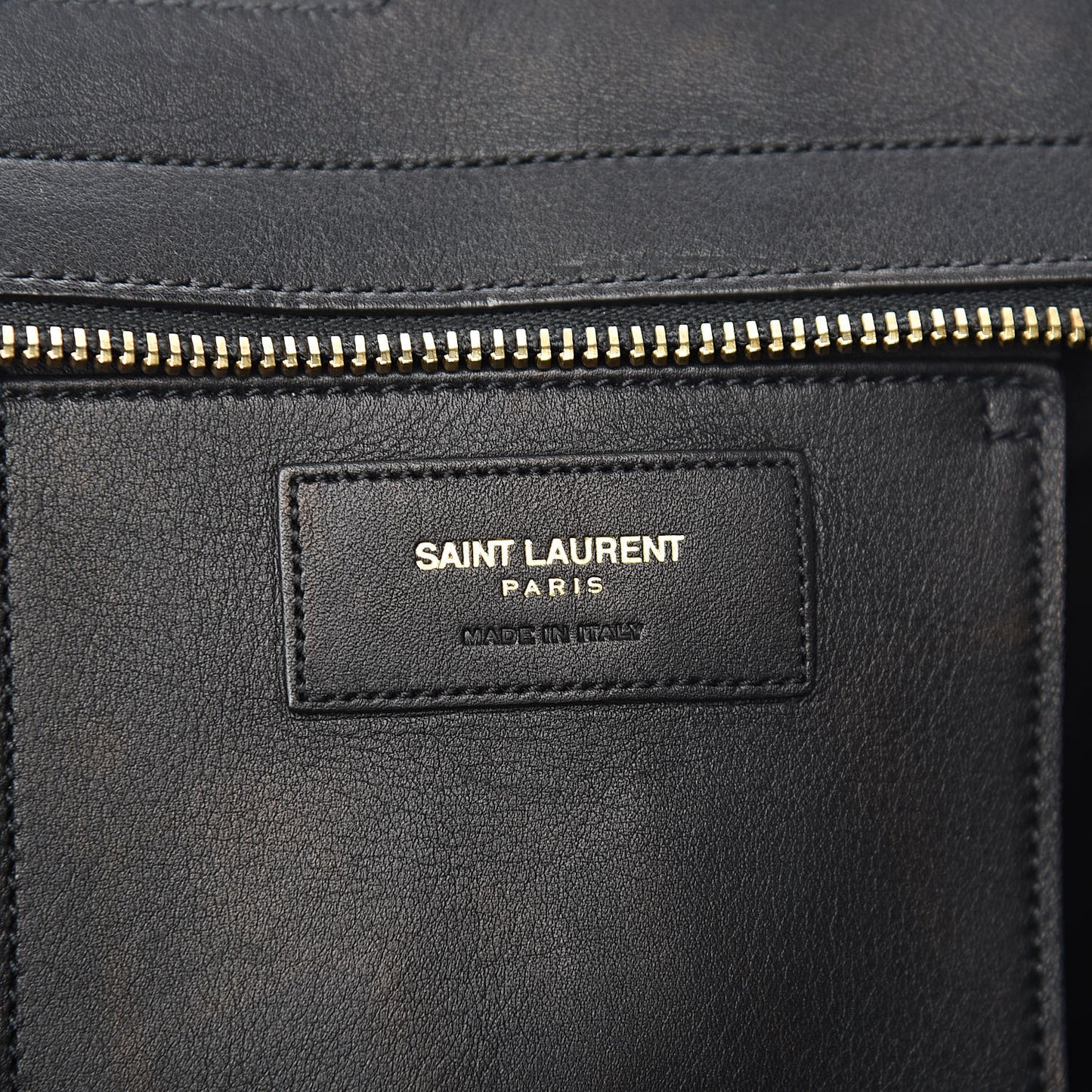 Smooth Calfskin Small Monogram Cabas Black