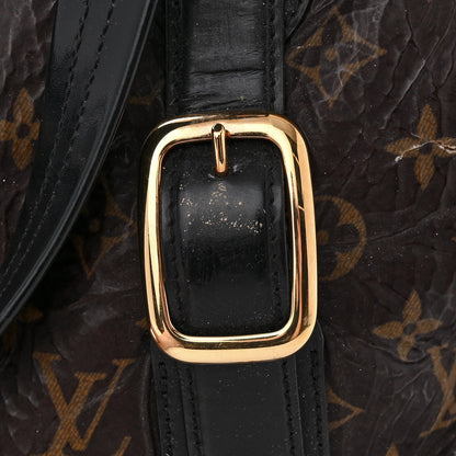 Louis Vuitton LOUIS VUITTON Patent Monogram Shearling Sac Thunder 15 of 15