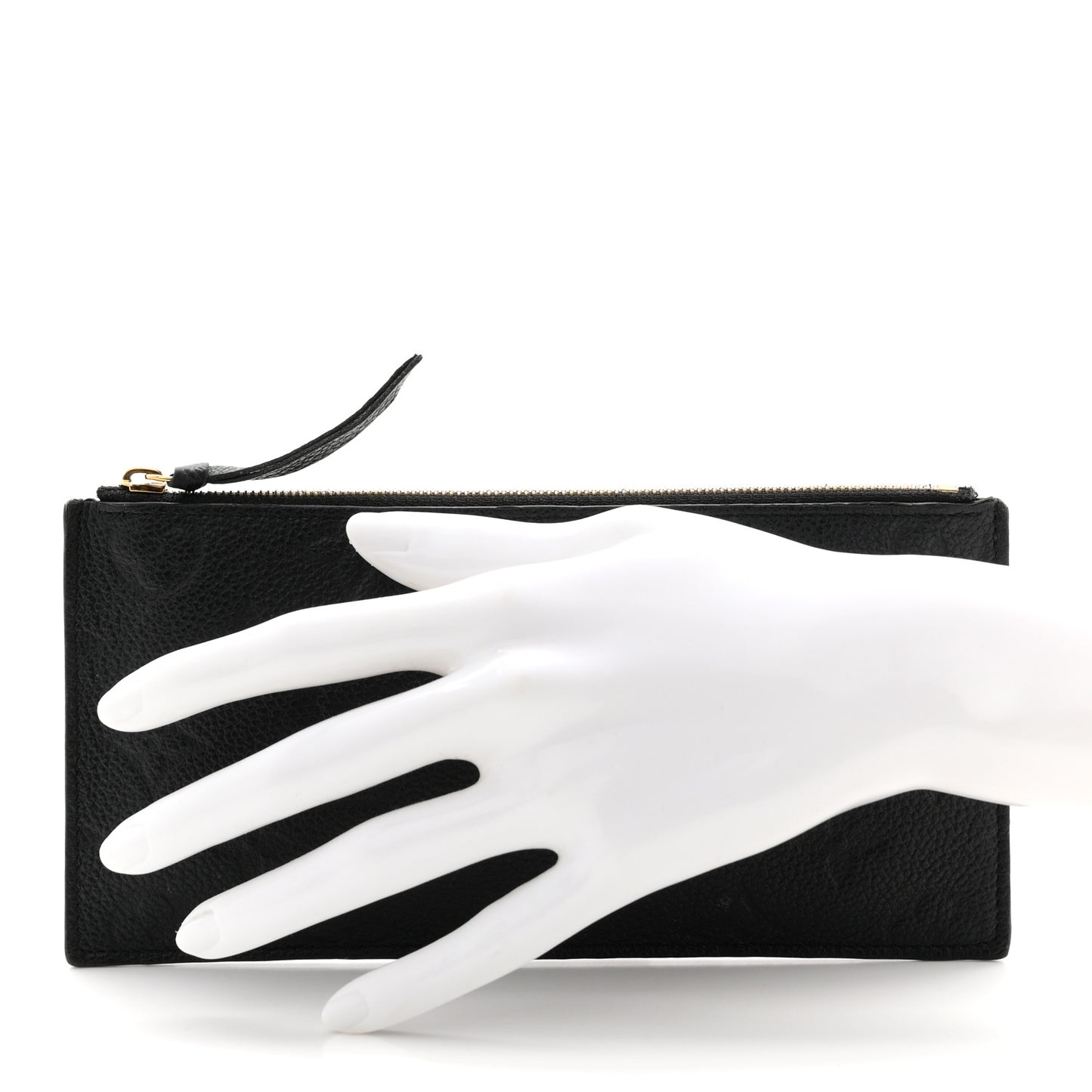 Empreinte Felicie Chain Wallet Zippered Insert Black