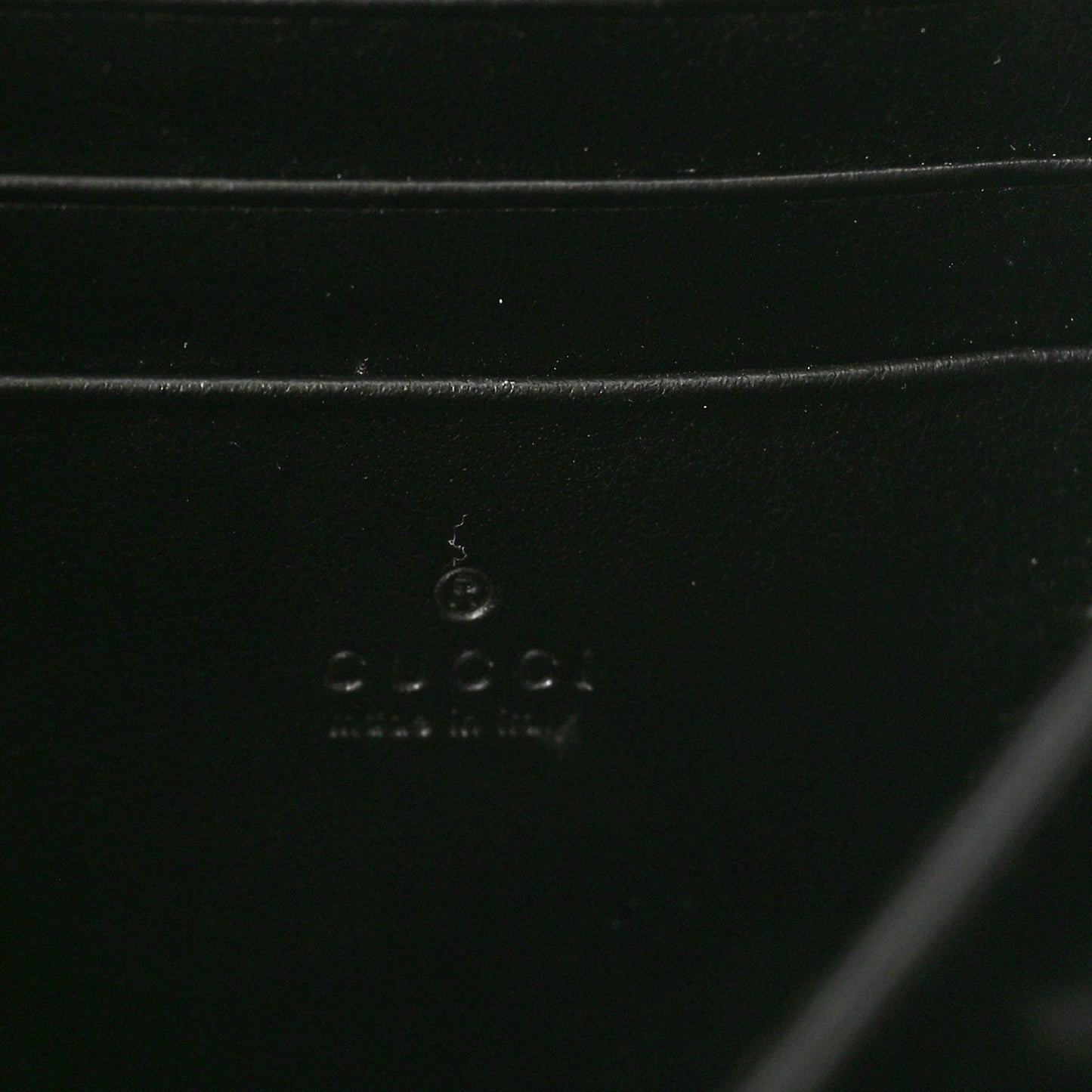 Calfskin Matelasse GG Marmont Chain Wallet Black