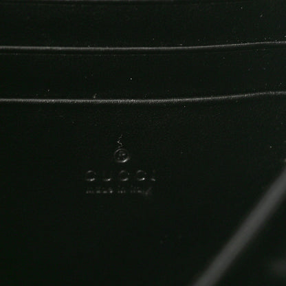 Gucci Calfskin Matelasse GG Marmont Chain Wallet Black 6 of 10