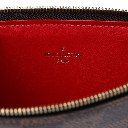 Louis Vuitton Damier Ebene Pochette Felicie Chain Wallet 10 of 15
