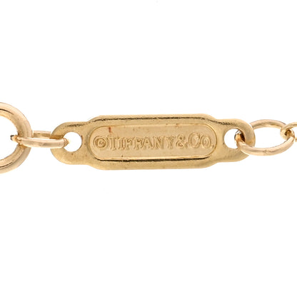 Tiffany 18K Yellow Gold Small T Smile Pendant Necklace 4 of 4