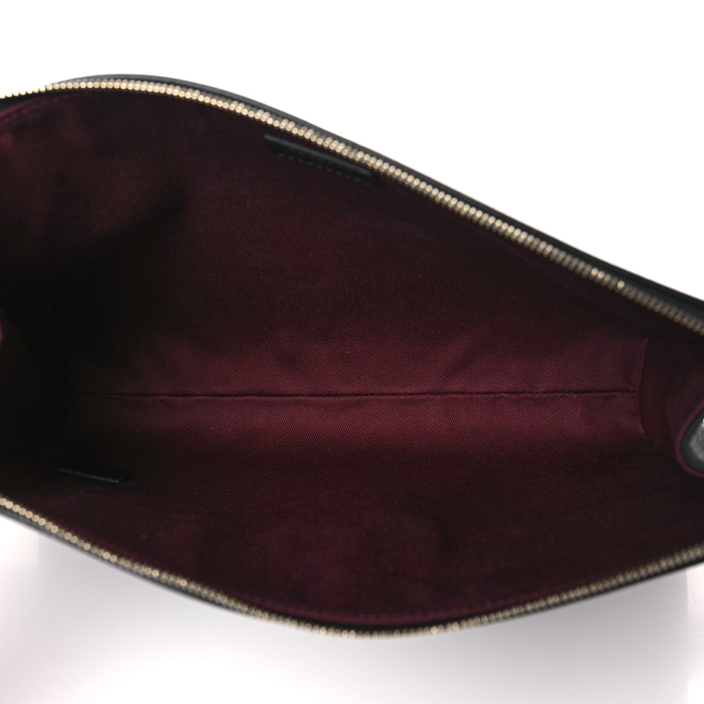 Grained Calfskin Large Neo Executive Cosmetic Case Black