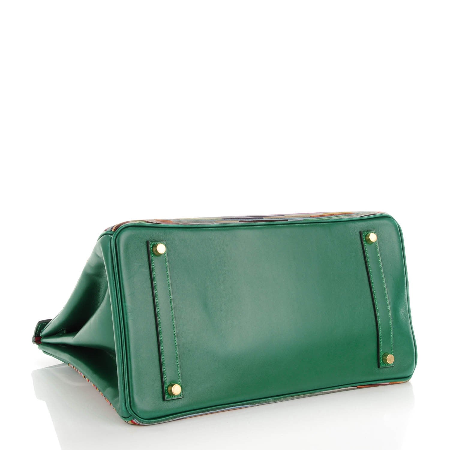 Hermes Box Vibrato Birkin 35 Vert Clair 4 of 24