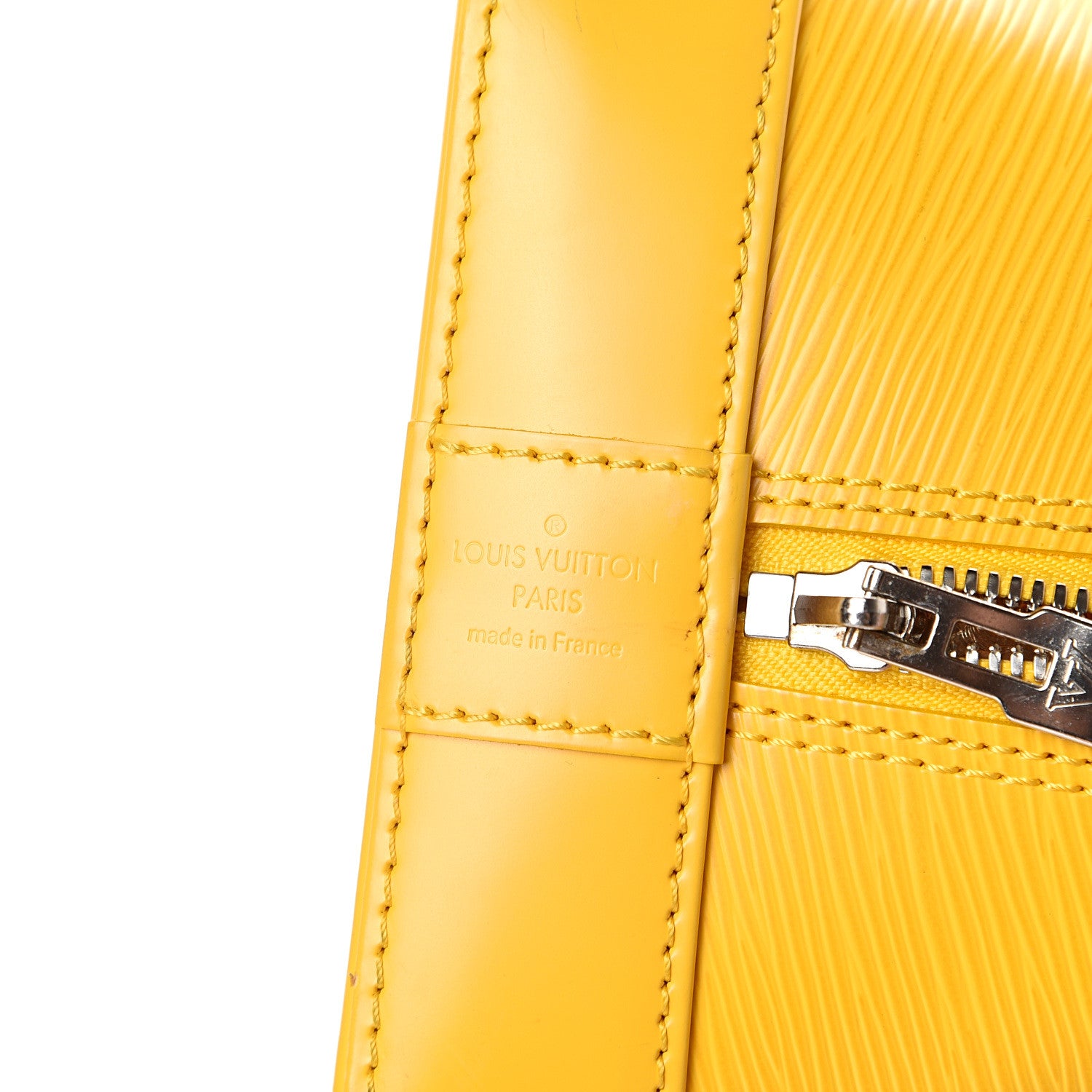 Louis Vuitton Epi Alma GM Citron 5 of 18