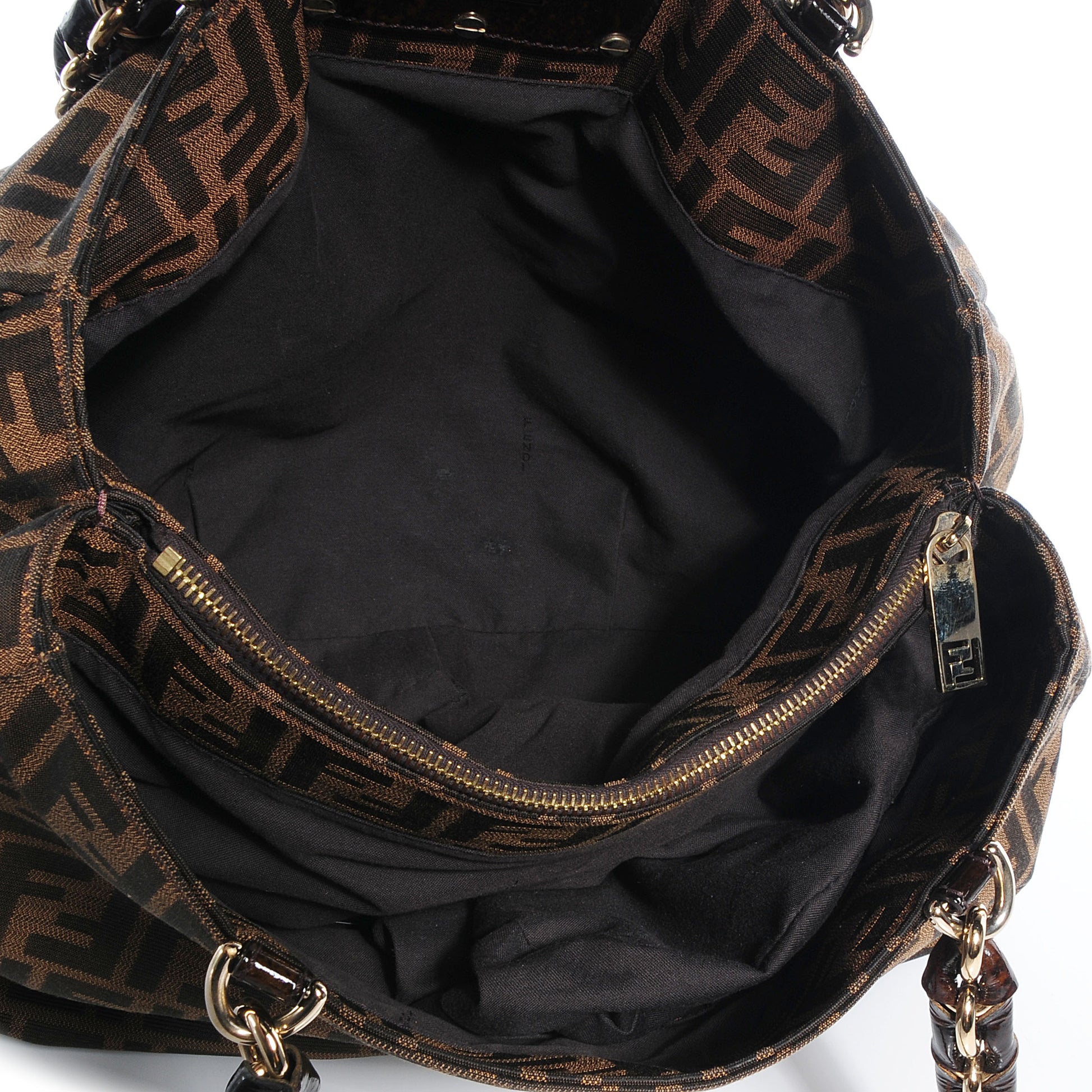 Fendi Zucca Mia Tote Tobacco 4 of 7