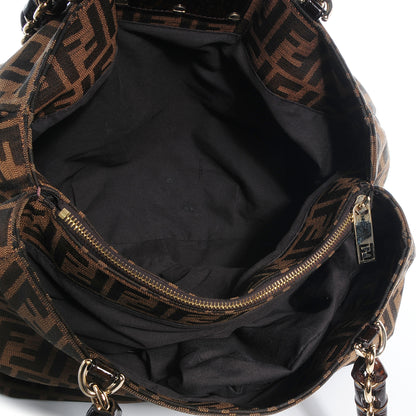 Fendi Zucca Mia Tote Tobacco 4 of 7