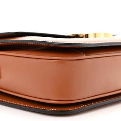 Celine Calfskin Triomphe Canvas Teen Triomphe Bag Tan 11 of 12