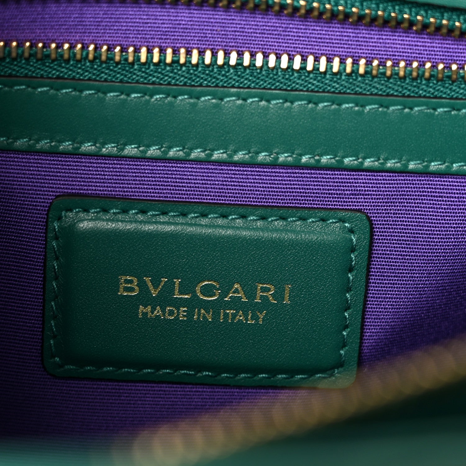 Bulgari Calfskin Serpenti Forever Shoulder Bag Emerald Green 7 of 12