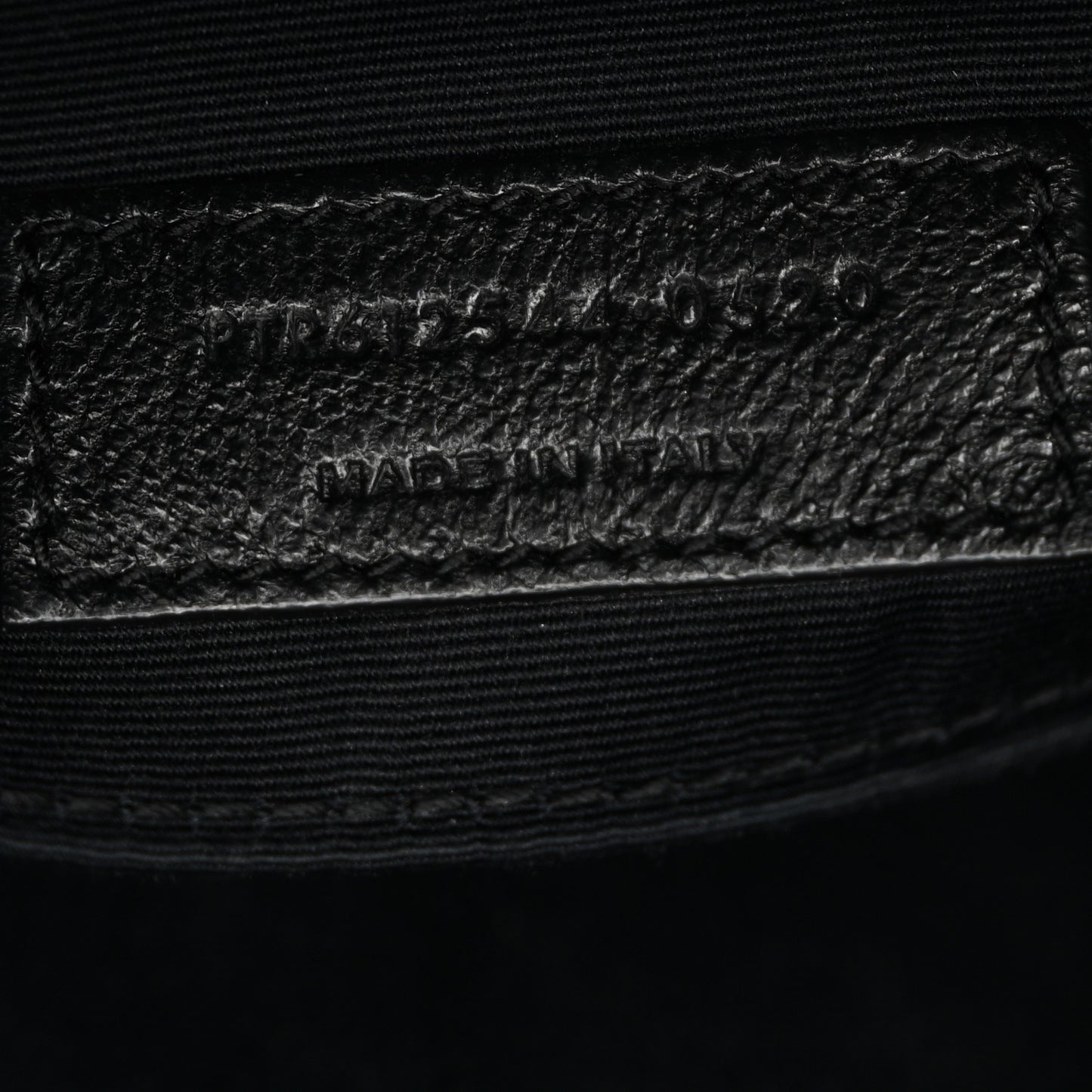 Calfskin Matelasse Monogram Monochrome Lou Camera Bag Black