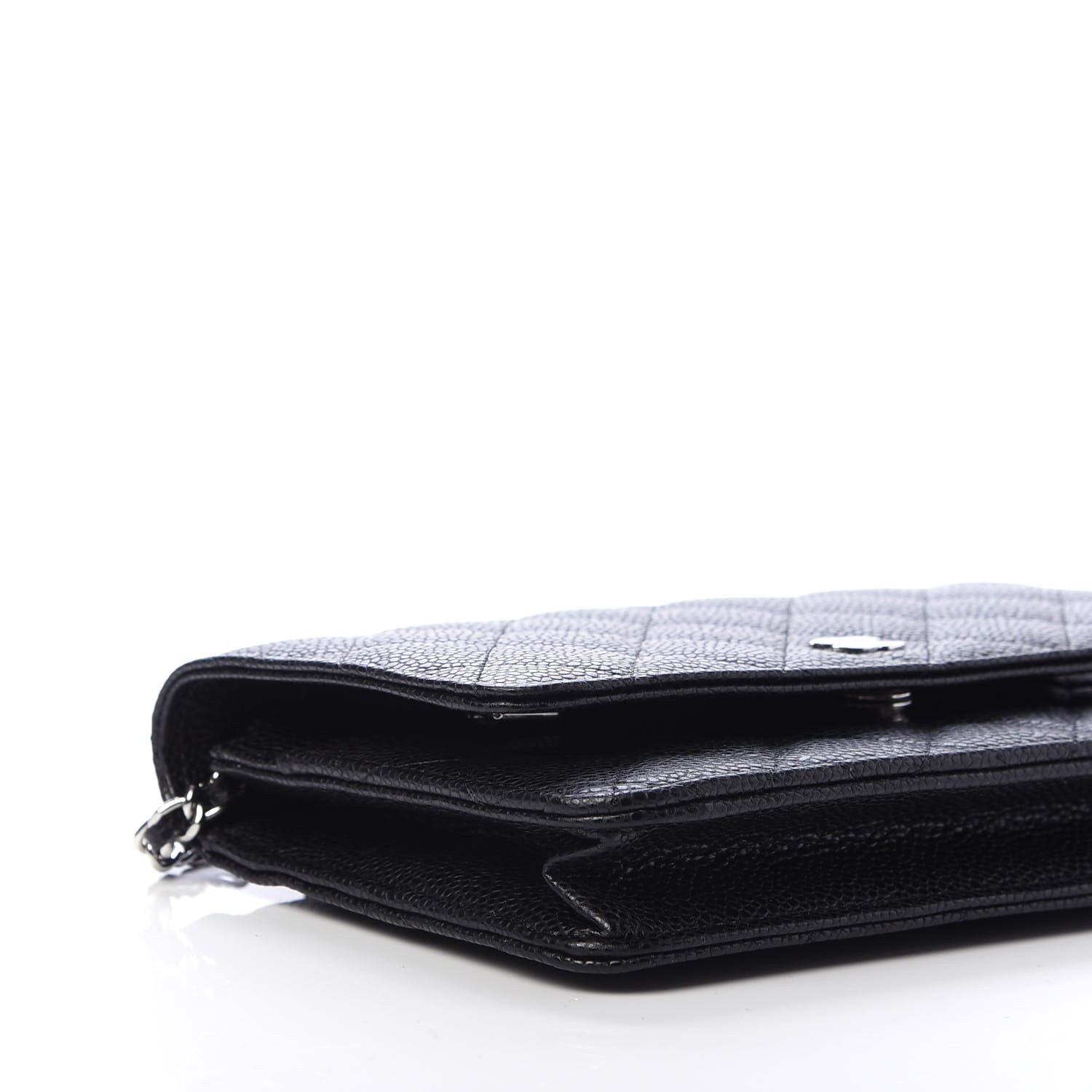 Chanel Caviar Quilted Wallet On Chain WOC Black 6 of 12