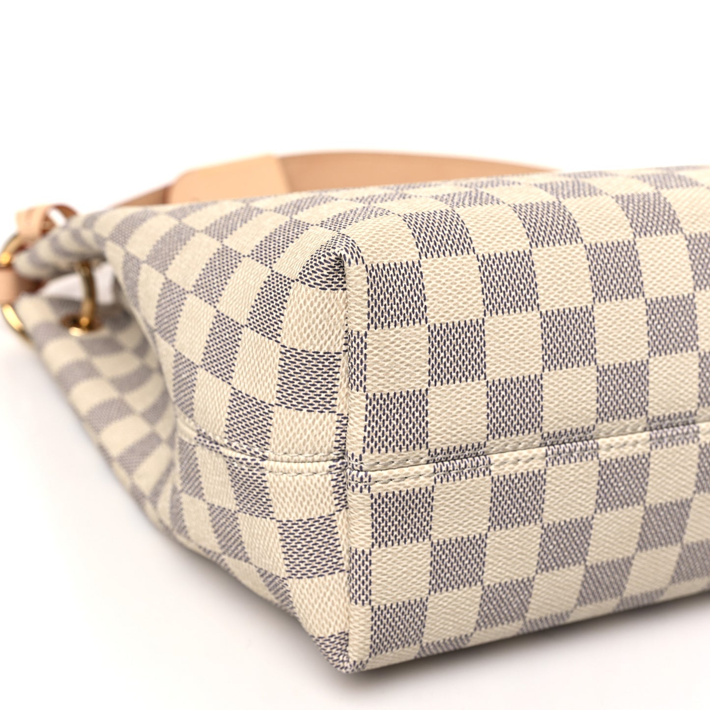 Damier Azur Graceful PM Rose Ballerine