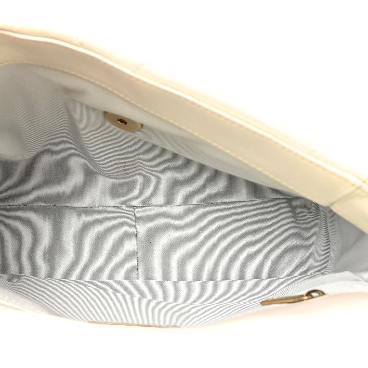 Chanel Iridescent Calfskin Quilted Medium Chanel 19 Flap White 5 of 14