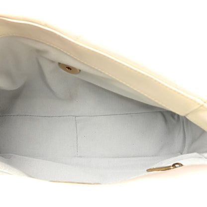 Chanel Iridescent Calfskin Quilted Medium Chanel 19 Flap White 5 of 14