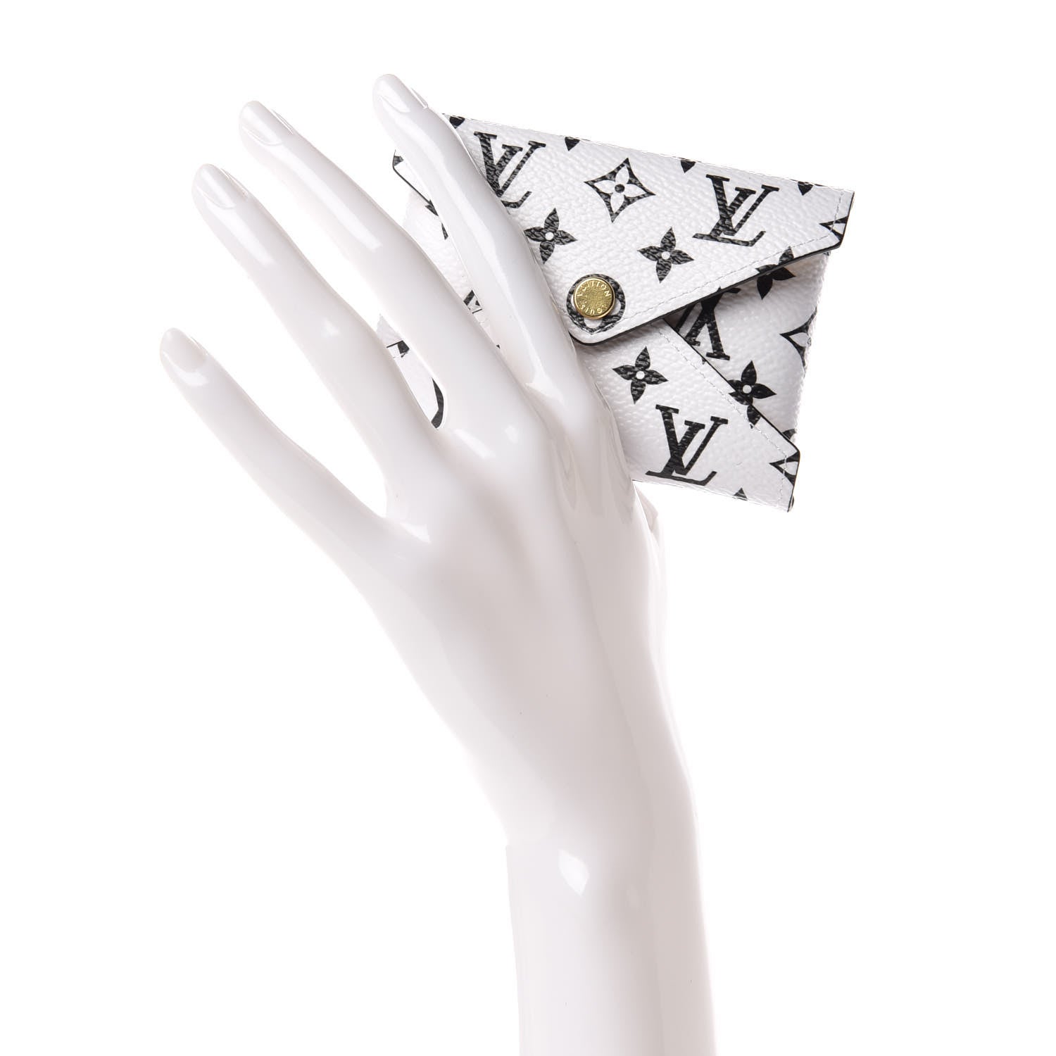 Louis Vuitton Monogram Giant Small Kirigami Pochette Insert White 2 of 9