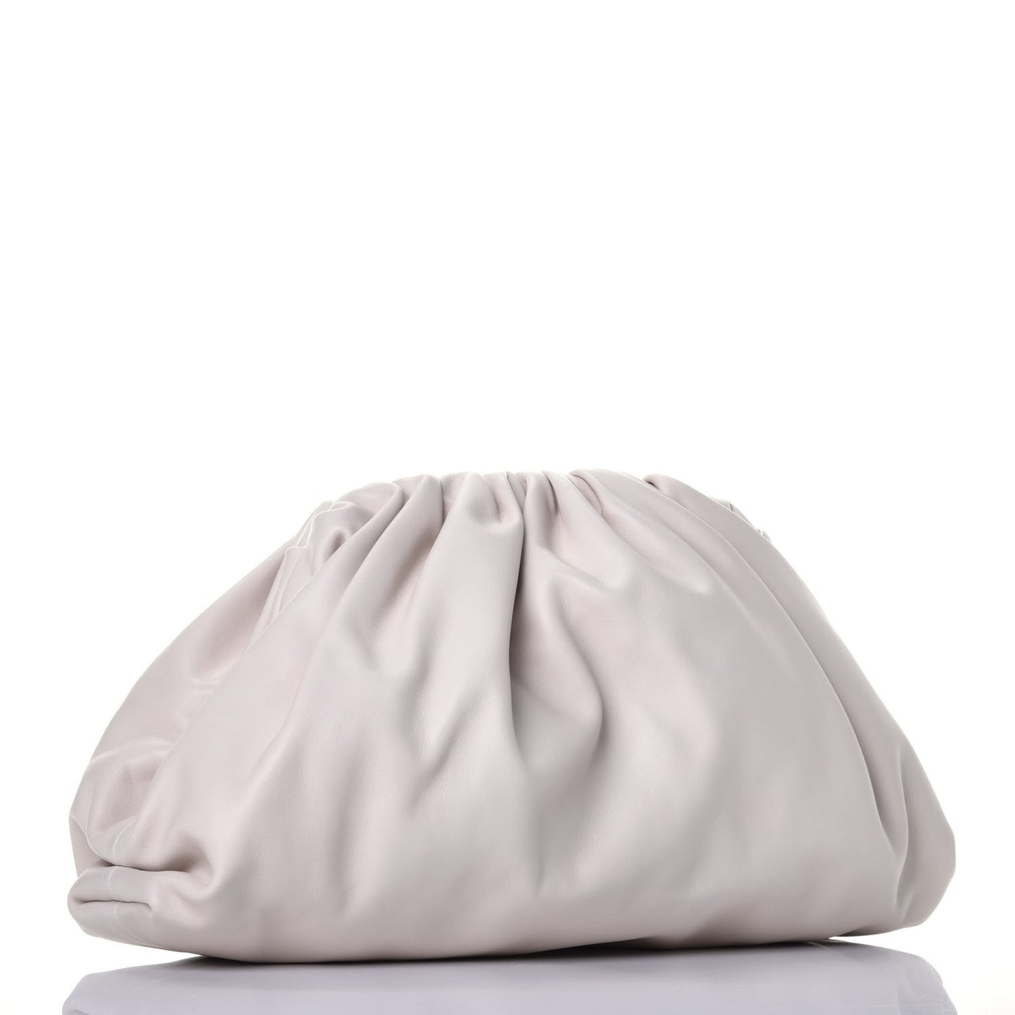 Smooth Butter Calf The Pouch Oversized Clutch Mist