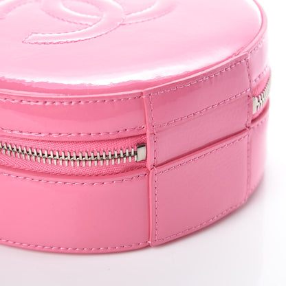 Chanel Patent Round As Earth Evening Bag Pink 5 of 10