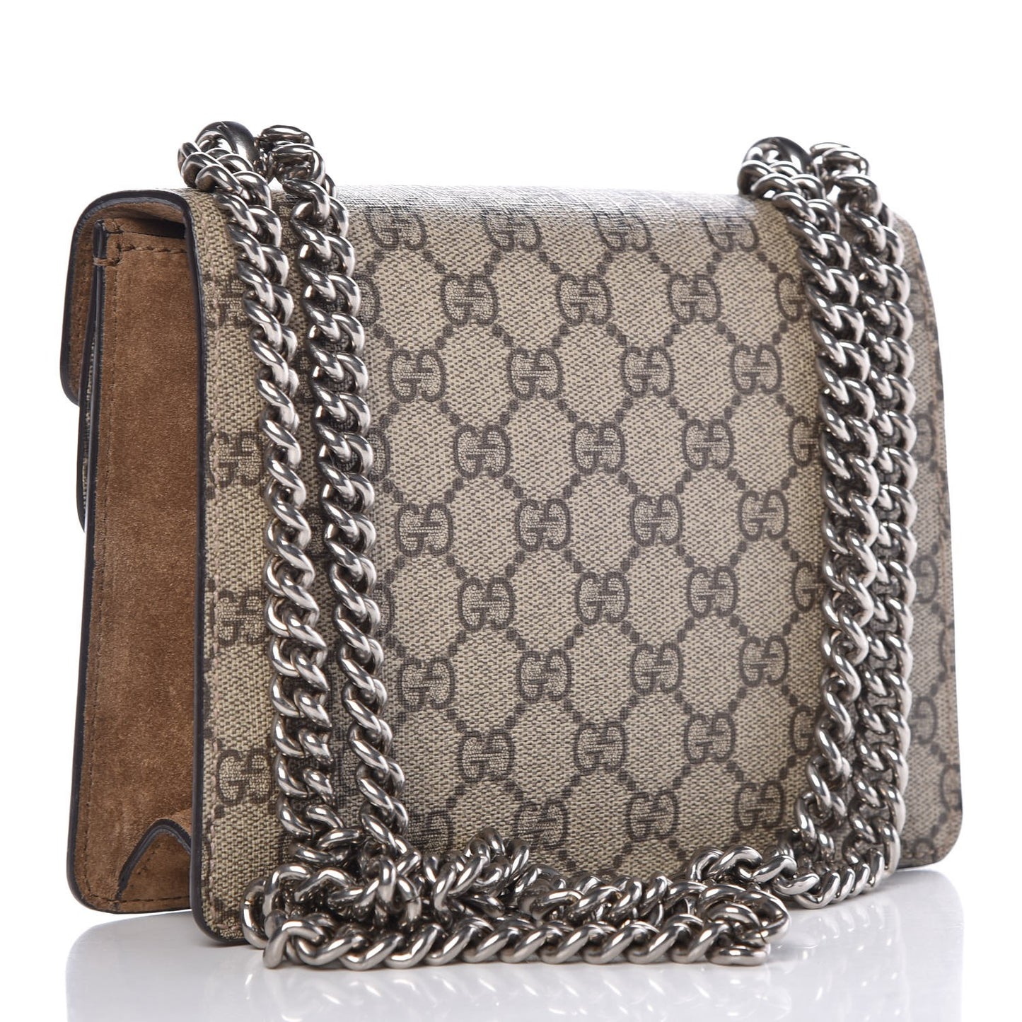 GG Supreme Monogram Mini Dionysus Shoulder Bag Taupe