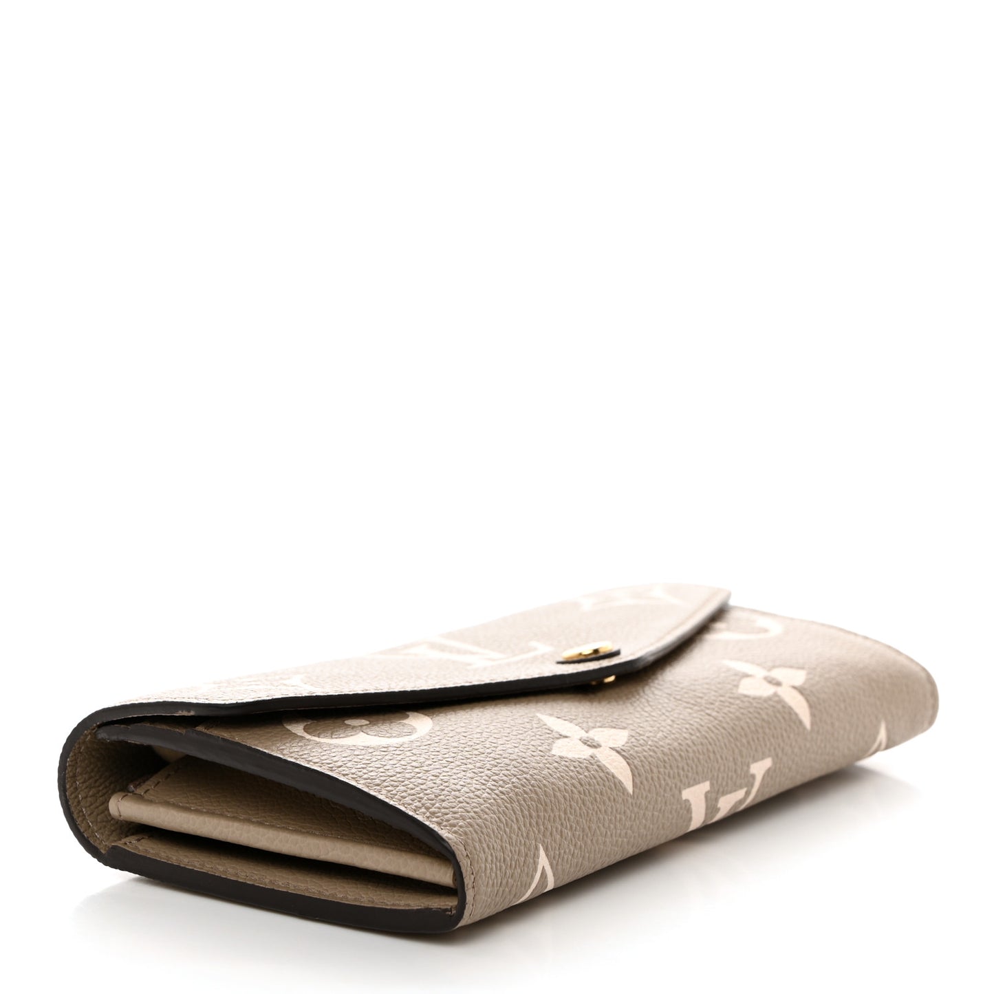 Empreinte Monogram Giant Sarah Wallet Tourterelle Creme
