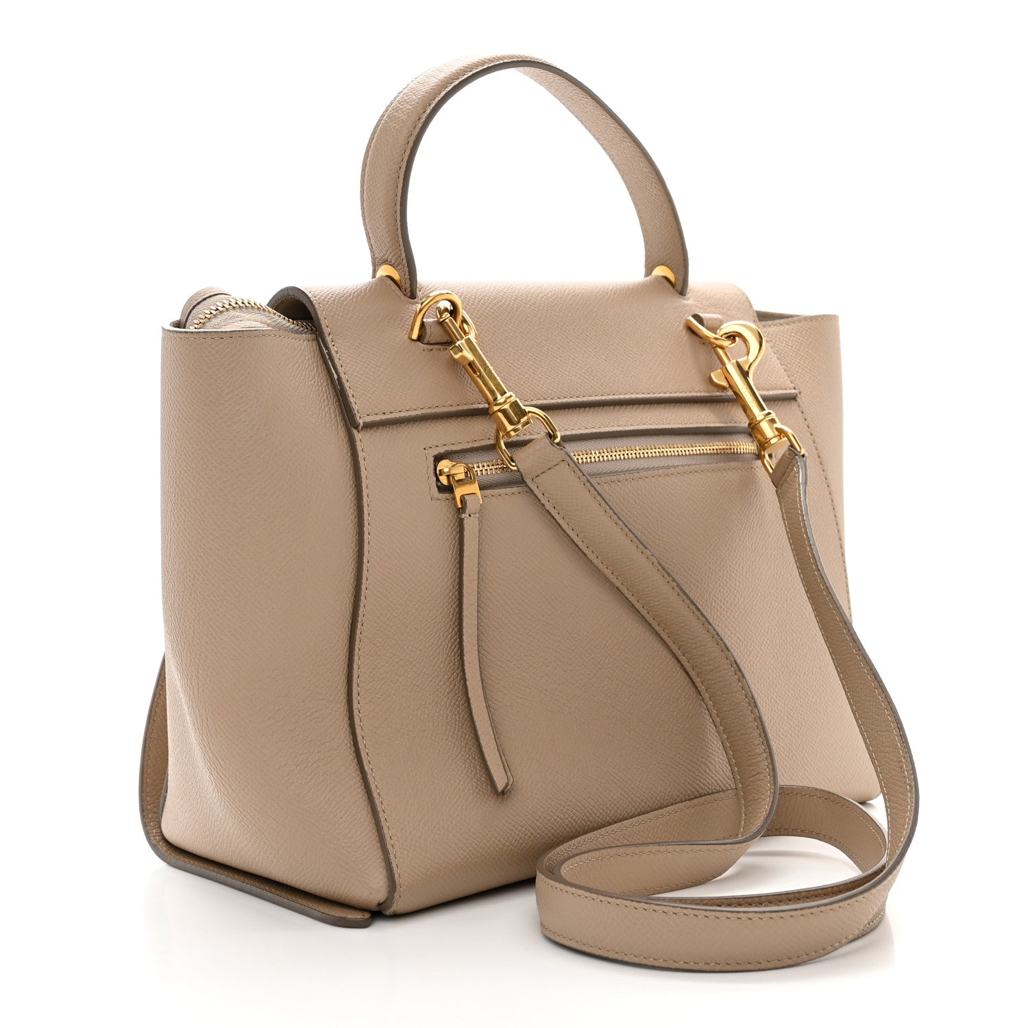Celine Grained Calfskin Micro Belt Bag Light Taupe 3 of 11