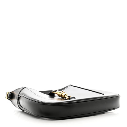 Gucci Boarded Dyana Lux Calfskin Small Jackie 1961 Hobo Black 4 of 11