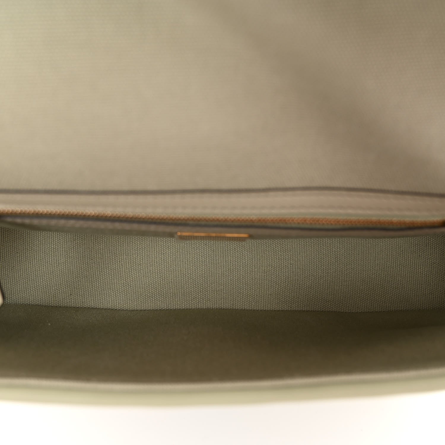 Fendi Canvas Vitello King FF Embroidered Baguette Green Tea 5 of 9