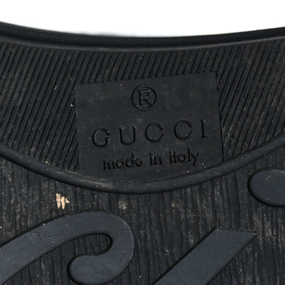Gucci Monogram Mens High Top Sneakers 7.5 Black 8 of 10